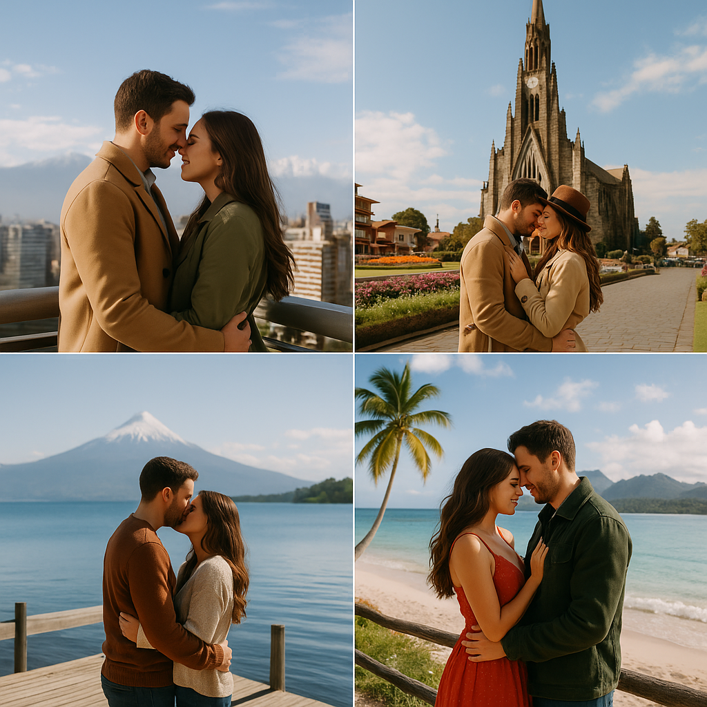 Destinos que Inspiram o Amor